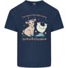 A Girl Who Loves Goats Chickens Farmer Unisexs Light Cotton TShirt