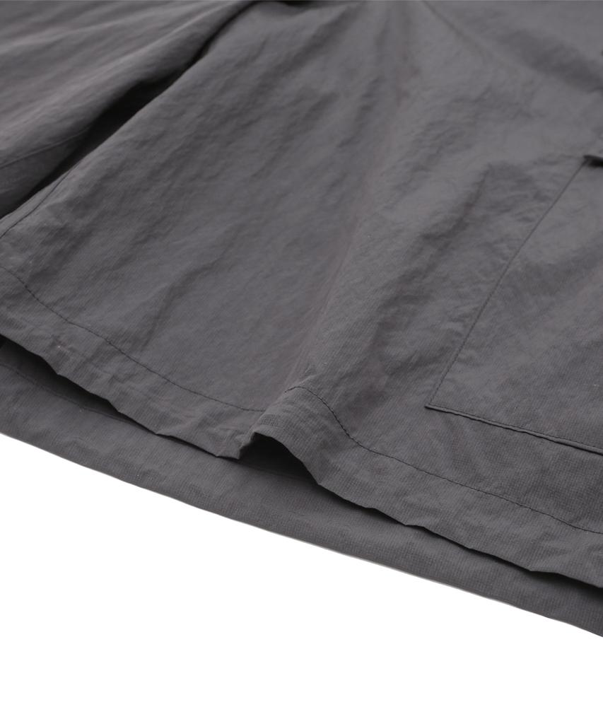 Haebeuopeudyuti N/P Mill Cargo Shorts (Dark Grey)