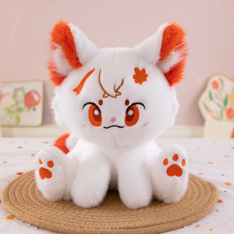 SpielperipheriegeräteManye Katzenpuppe acht Zoll Katze Plüschtier Spielpuppe Anime Kissen niedliche Puppe