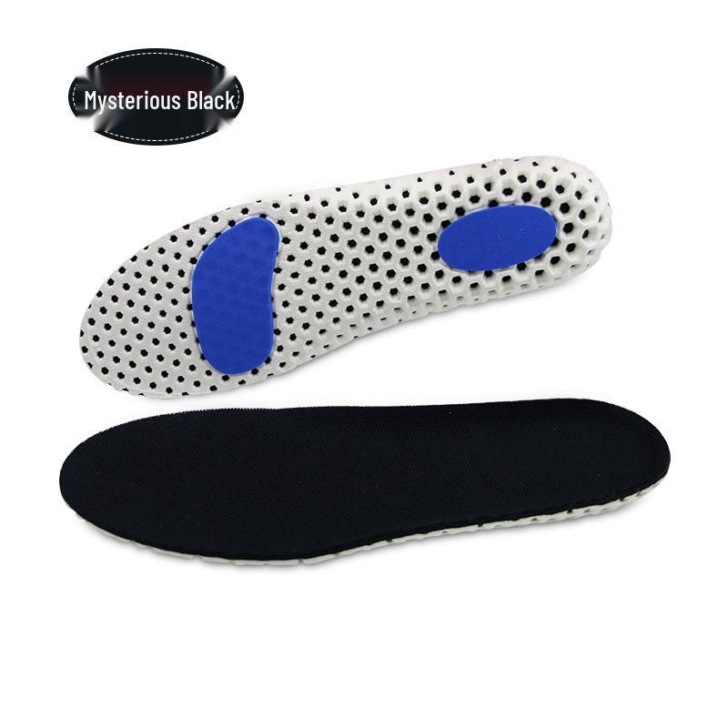 Cuttable Shock-Absorbing Insole for Men and Women, Breathable and Sweat-Absorbing, Deodorant Honeycomb Comfort, Height Booster for Summer