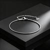 Classic 1mm/2mm Round Snake Chain Bracelets for Men Women, Stainless Steel Adjustable Link Wristband Bracelet, Fashion Jewelry