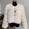Fur Autumn and Winter New Warm Casual Splicing Women's Imitation Fox Fur Jacket Women's Clothing