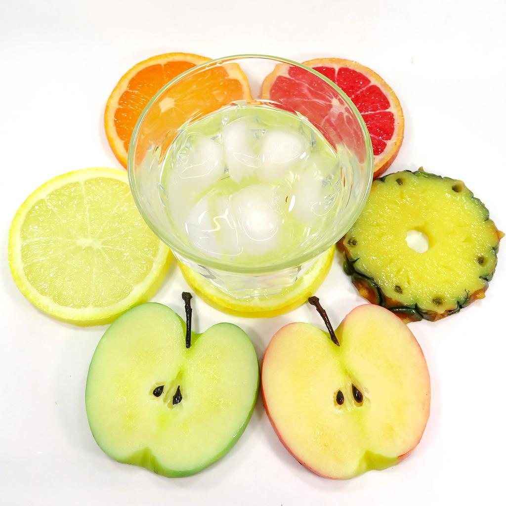 Fruit Coaster That Looks Like It Could Be Eaten 207FC - Grapefruit, Small,