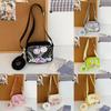 Girl Pvc Small Crossbody Bag With Zipper Pocket For Daily Casual Use
