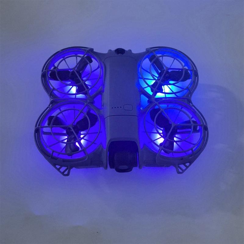 2/4Pcs Warning Night Flight Strobe Light Mini LED Flash Light Drones Accessories Signal Lamp for Drones Easy Installation