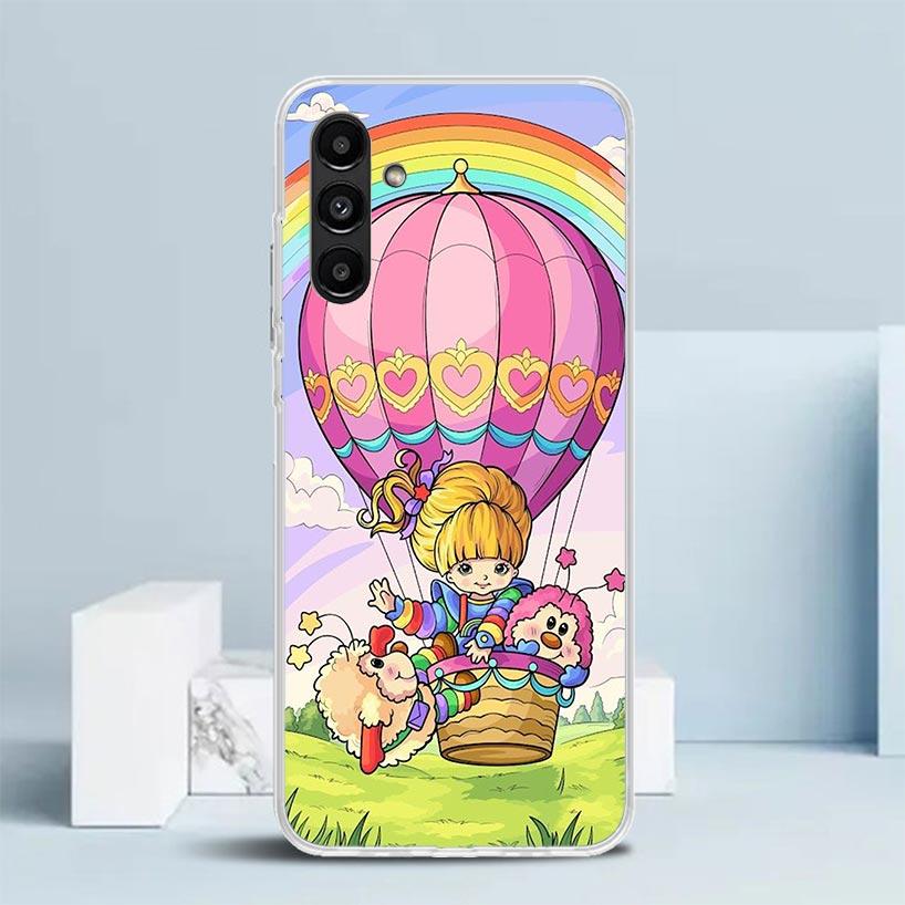 R-Rainbow Niedliche Helle Hülle für Samsung Galaxy A17 A37 A57 A16 A26 A36 A56 A15 A14 A55 Handyhülle A13 A53 A25 A35 A24 A34 A23 A33