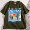 I Eat Cement Funny Cat Meme T Shirt Man Cotton High Quality Tshirt Loose Casual Round Neck Breathable Tshirt Streeetwear