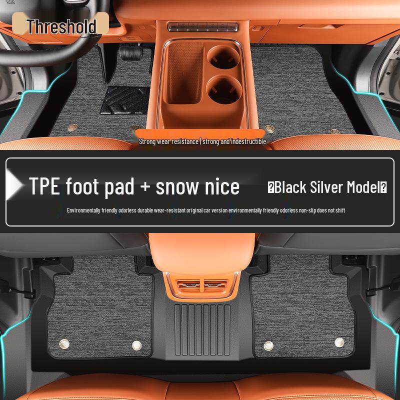 2026 Haval Menglong TPE Floor Mats for Fuel Version Cars - All-Inclusive Original Car Carpet Accessories