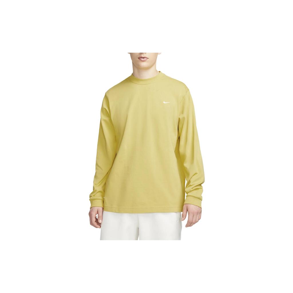 Nike Sweatshirts Men's Gold Crew Neck Thickened Regular DX0885-700