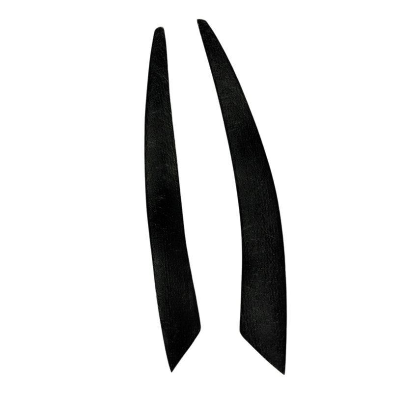 Car Front Headlight Eyebrow Head Light Eyelid Eyebrow Carbon Fiber Trim Sticker For Bmw Z4 E85 2002-2008