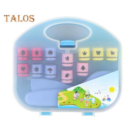 

1 набор дыроколов для поделок, 12 шаблонов, для детей и взрослых, для начинающих, сделай сам, дырокол для бумаги, декоративно-прикладное искусство, скрапбукинг, инструмент для рукоделия синий