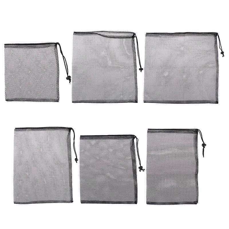 1pc Aquarium Filter Bag Fish Tank Mesh Bag Net Pond Bio Ball Active Carbon Isolation Storage