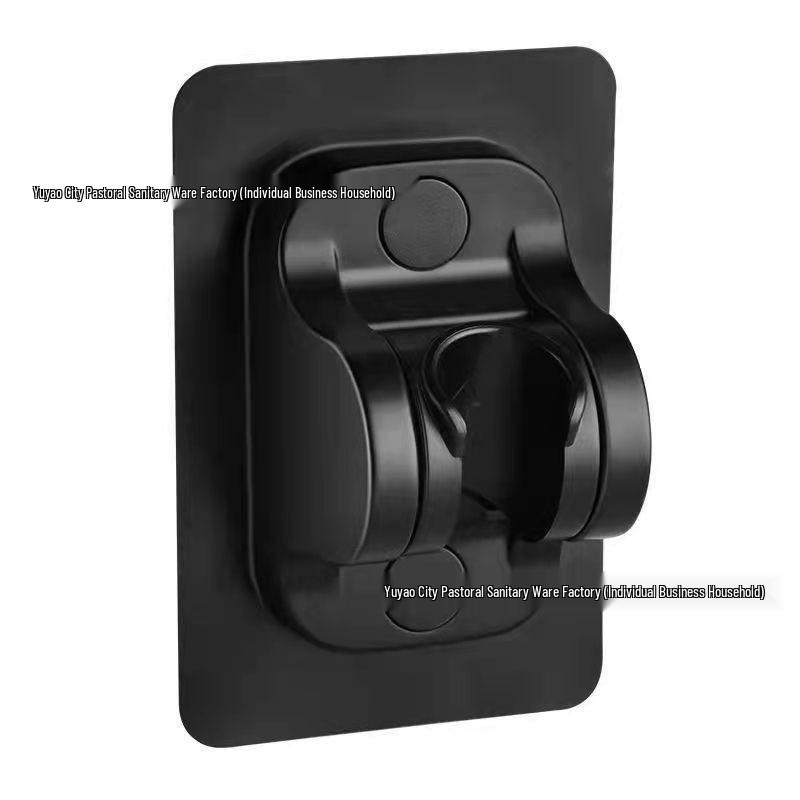 Svart kriger trykksatt håndholdt dusjhode dyse for bad og dusj