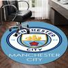 1pc Football Team (32) Design Printed Area Round Carpet for Bedroom Living Room Home Decor Rugs Mat Non Slip Mat Rug for Bedside