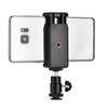 Phone Bracket Holder Clip Tripod Mount Adapter with 360 Ball Head for iPhone Samsung