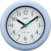 Wall Clock, Blue, Moisture- and Dust-Resistant, Splash Time, Dual-Purpose (Wall-Mounted or ...