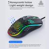 USB Wired Gaming Mouse Mechanical Mice USB Luminous Light Mouse 7200DPI Adjustable Optical Gamer Mouse for PC Computer Game