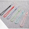 Silicone Phone Wrist Strap Solid Color Short Lanyard Anti-lost Hand Wrist Band For Mobile Phone Case Key USB Flash Drive Earbuds Accessory