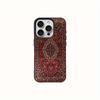 Oriental carpet pattern phone case suitable for iPhone 17 16 15 14 13 12 11 Pro/Max/Plus anti drop and shockproof back cover