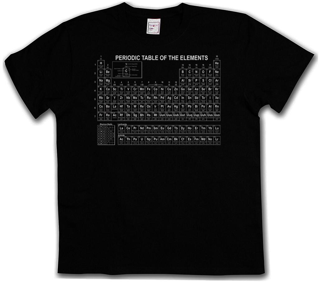 PERIODIC TABLE OF THE ELEMENTS II T-SHIRT Breaking Chemistry TV Nerd Bad