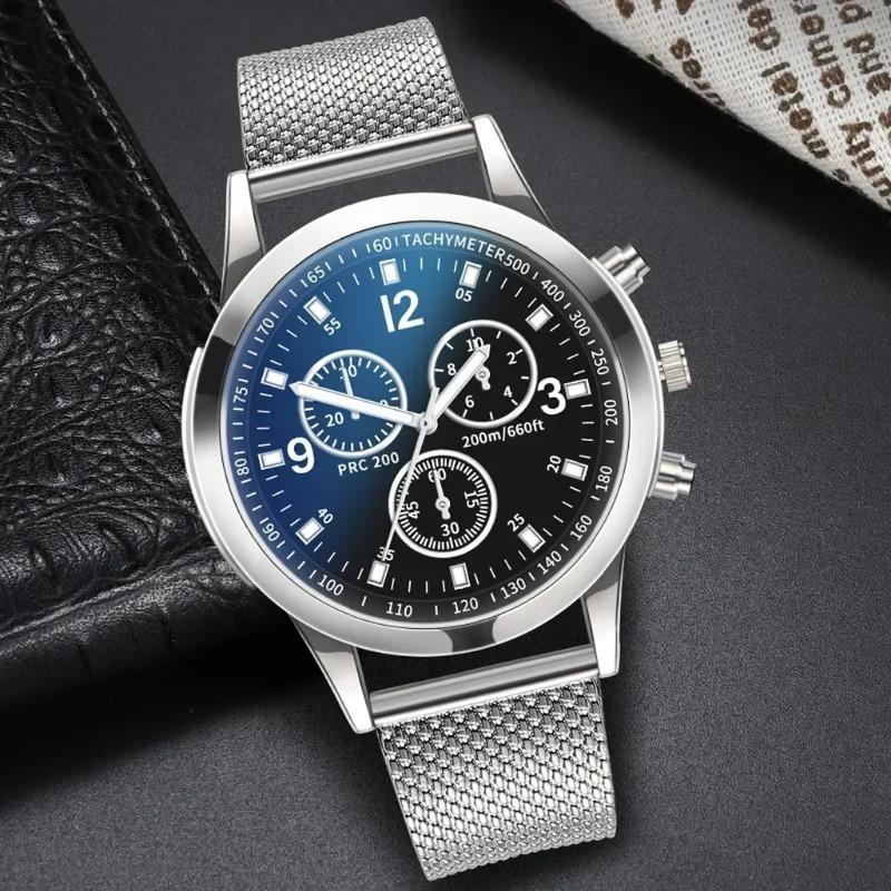 Fashion Luxury Man Watches Business Stainless Steel Casual Quartz Watch for Man Wristwatches Relojes Para Hombres Montre Homme
