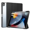 Case for iPad (2025) / 10.9 (2022) - TPU+PC+Leather/PU, Black