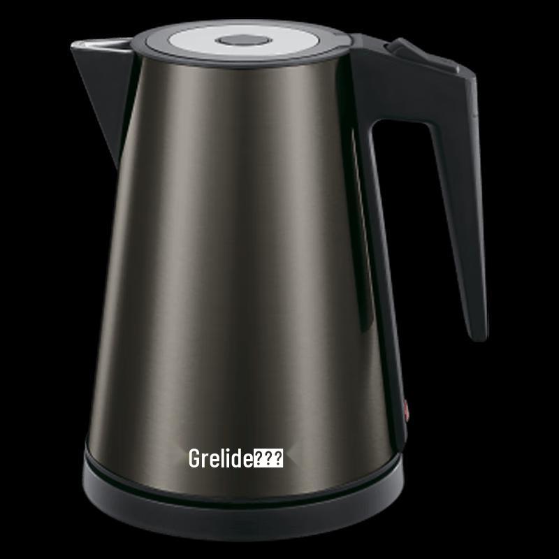 Электрический чайник Grelide 1.2л из нержавеющей стали 304, штекер CN (адаптер в комплекте)