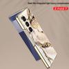 Samsung Z Fold7 Marble Folding Case: Stylish & Trendy Glass Cover for Women