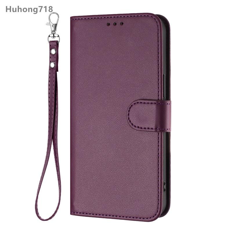 

Flip Case for Nothing CMF Phone 1 2A 3A 2 Pro Leather Wallet Card Slots Protective Phone Cover Nothing Phone 2A Фіолетовий