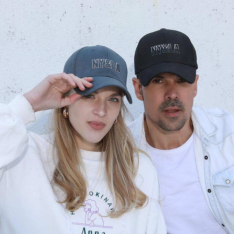 New Baseball Cap Double Embroidery Sports Sunscreen Men's and Women's Sun Hats Breathable Versatile Casual