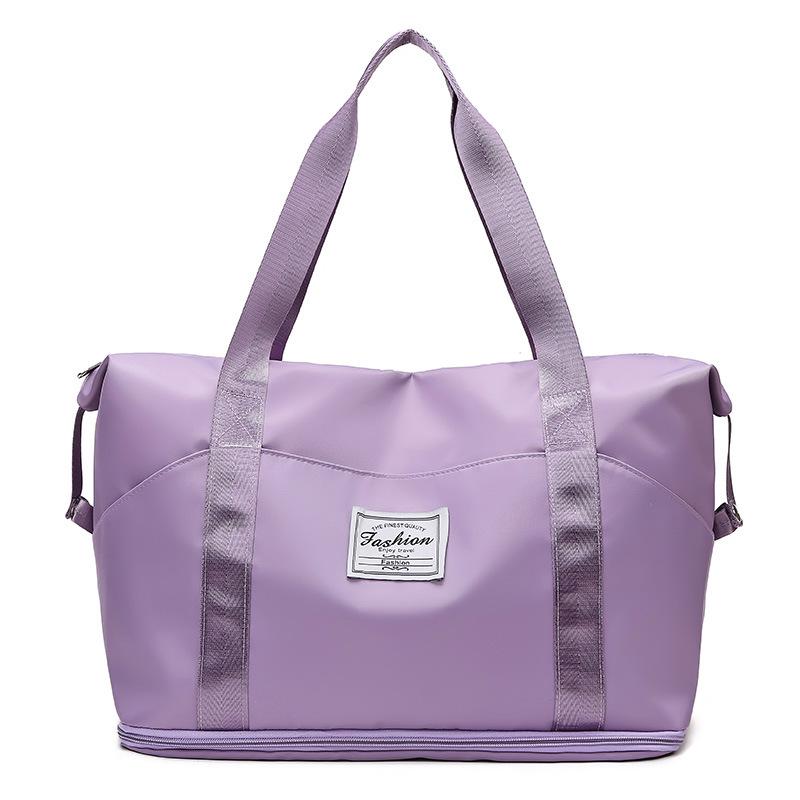 

Расширяемая дорожная сумка большой вместимости: Влажно-сухой, Три кармана, Идеально для спортзала, ручной клади, бизнеса и многого другого