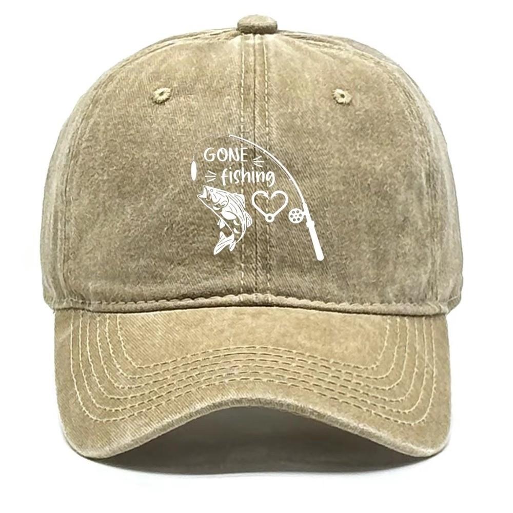 Adjustable Strap Peaked Cap Washed Finish Sun Hat Vintage Baseball Cap Outdoor Activities
