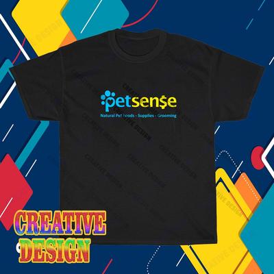 Nuova Maglietta con Logo Pet Supplies Petsense Divertente Taglia S-5XL