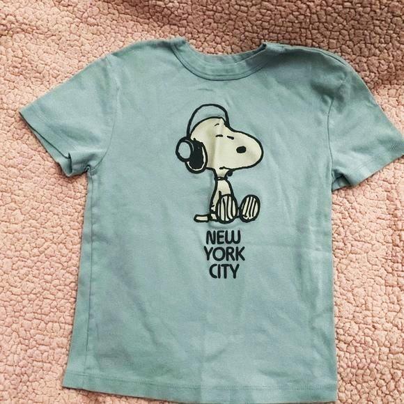 SN00PY New York City Cartoon Retro Unisex T-shirt S-5XL XXL
