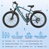 Elektrofahrrad Aairsk GT900 400W 36V13Ah Akku 26 Zoll All-Terrain-Reifen Doppelfederung Elektro-Mountainbike Elektrisches Fahrrad für Erwachsene