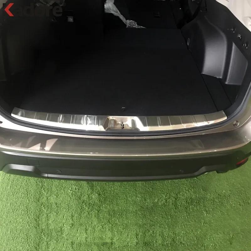 For Subaru Forester SK 2018 Steel Rear Trunk Bumper Cover Trim Tail Gate Door Sill Plate Guard Car Accessories