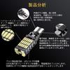 NAKOBO T16 T15 W16W LED Back Lamp Explosive Light 12V