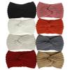 Winter Wool Knitted Headband for Women Crochet Ear Warmer Wide Headbands Turban Head Wrap Fashion Hair Accessories Bandana Bandge