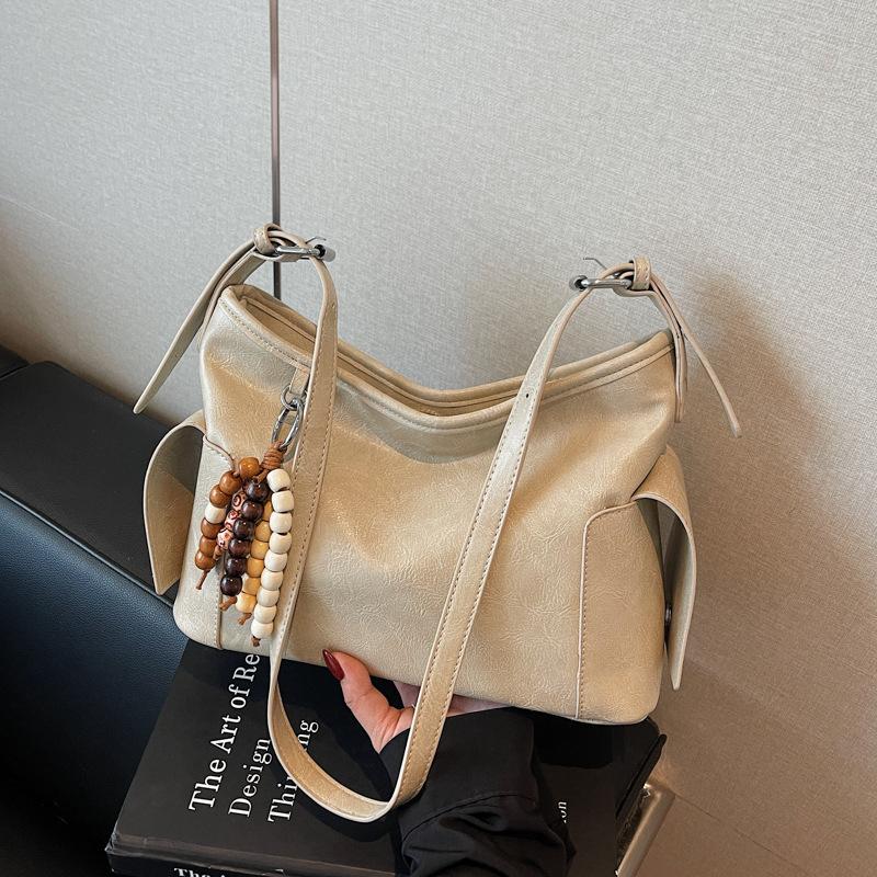 Premium sense large-capacity bag women's new autumn and winter simple and versatile shoulder messenger bag