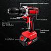 Portable Multi-Functional Electric Drill with Lithium Battery - Handheld Screwdriver for Home DIY Projects