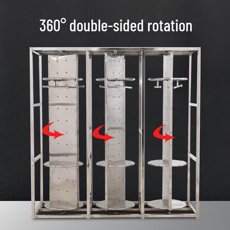 Jun Shi Rotating Dust-Free Uniform Rack