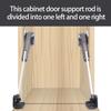 Heavy Duty Cabinet Door Lift Support with Quiet Operation Metal Hydraulic Hinge for Wardrobe Overhead Hinge Mechanism