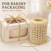 DIY Raffia Straw Yarn Gift Packing Ribbon Handmade Craft Color Rope Knitting Crocheting Paper Ropes Wedding Party Decor Supplies