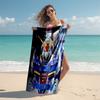 Personalized Customized Proof Beach Towel with Gundam Pattern - Soft, Absorbent,quick-drying,perfect Swimming,camping&bathing