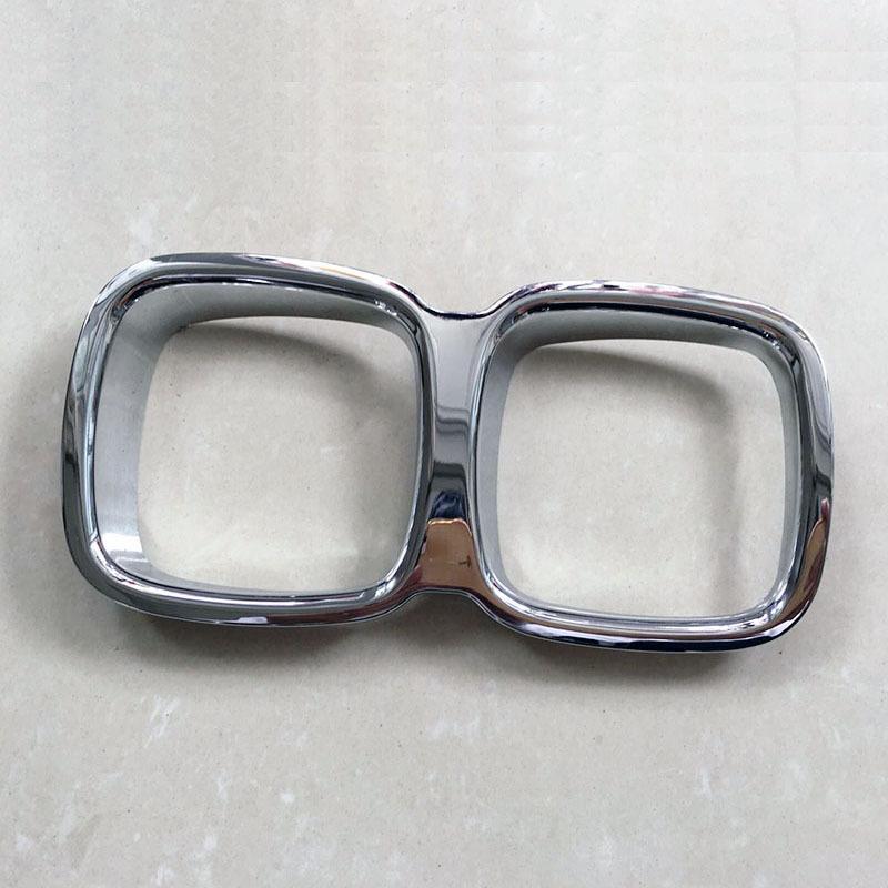 Chrome Interior Garnish Water Cup Box Cover for Suzuki SX4 S Cross 2014 2015 2016 2017 2018 Car Sticker Styling Accessories