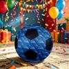 1pc Blue Abstract Lightweight PVC Training Soccer Ball, Size 5, Suitable for Indoor and Outdoor TrainingGift Y60367