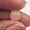 Dyed Pink Jade Square Cushion Cabochon Loose Gemstone Lot 3 Pcs 7 MM 5 CT For Jewelry Making