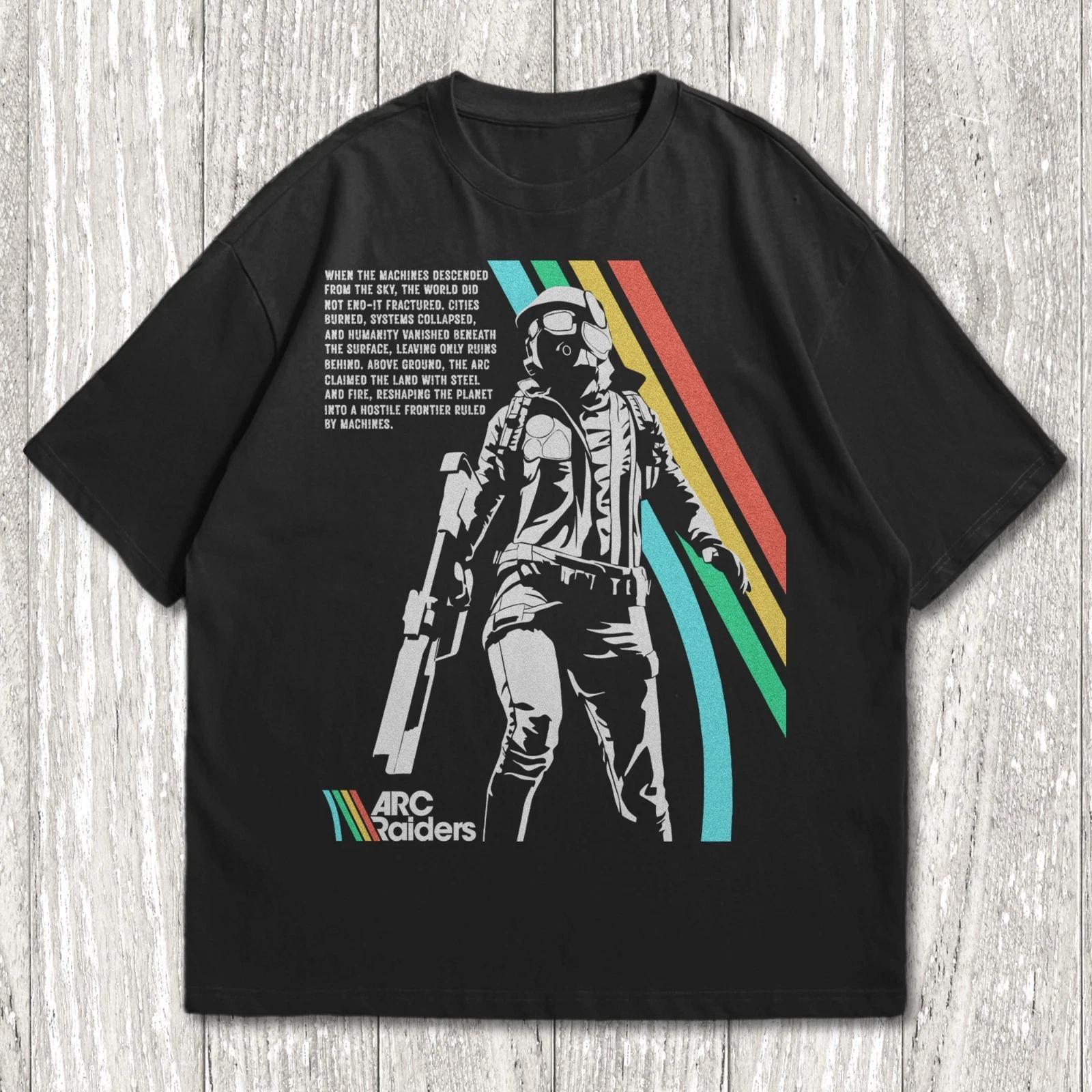

Arc Raiders 100% Cotton T-shirt Mens Tees Top - Gamer Shirts, Gift For Him, Gift For Her, Unisex 100% Cotton T-shirt Mens Tees Top S