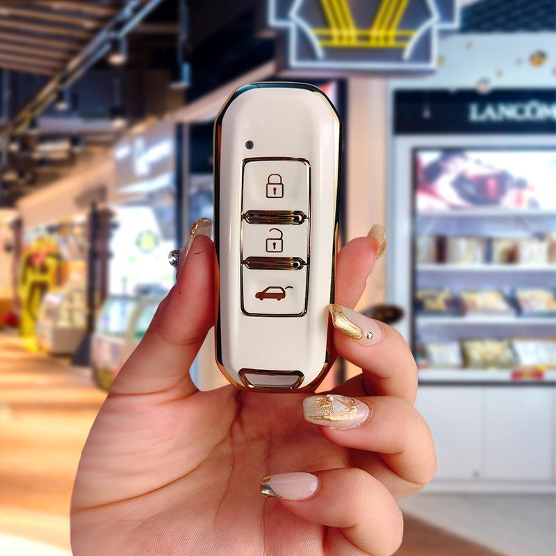 

Baojun 510/560 Car Key Cover for Old Model - 730 Shell & E100 Smart Keychain for Women