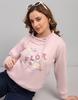 Monte Carlo Women's Turtle Neck Full Sleeve Sweatshirt